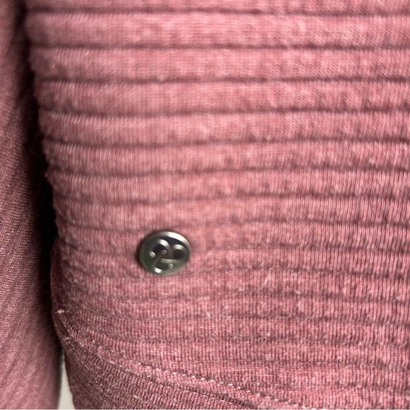 ZELLA Carey Ridge Funnel Neck Pullover In Maroon M - Picture 7 of 10